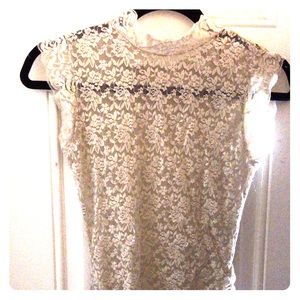 Forever21 high neck fitted top